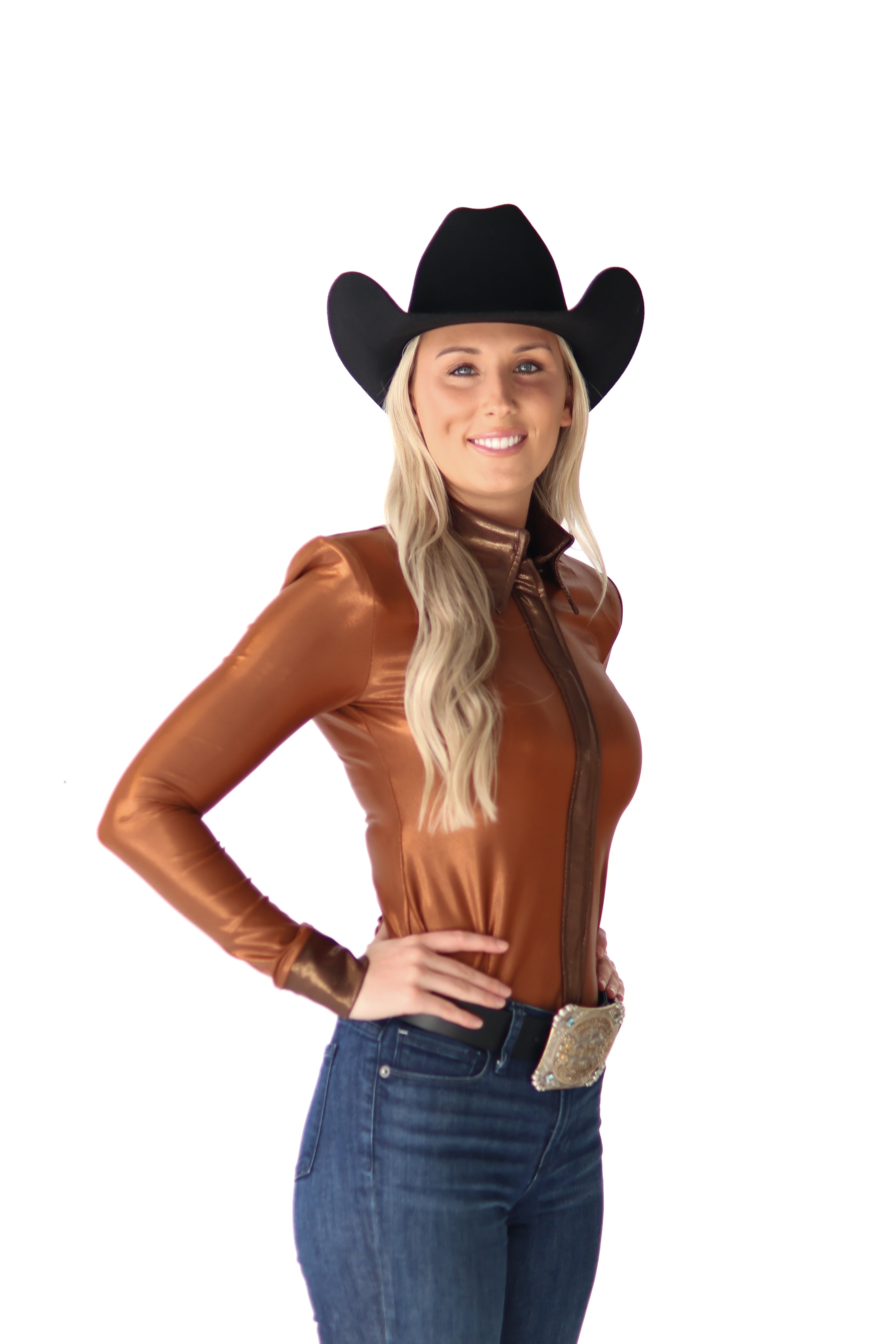 Easy Fit Show Shirt- Bronze