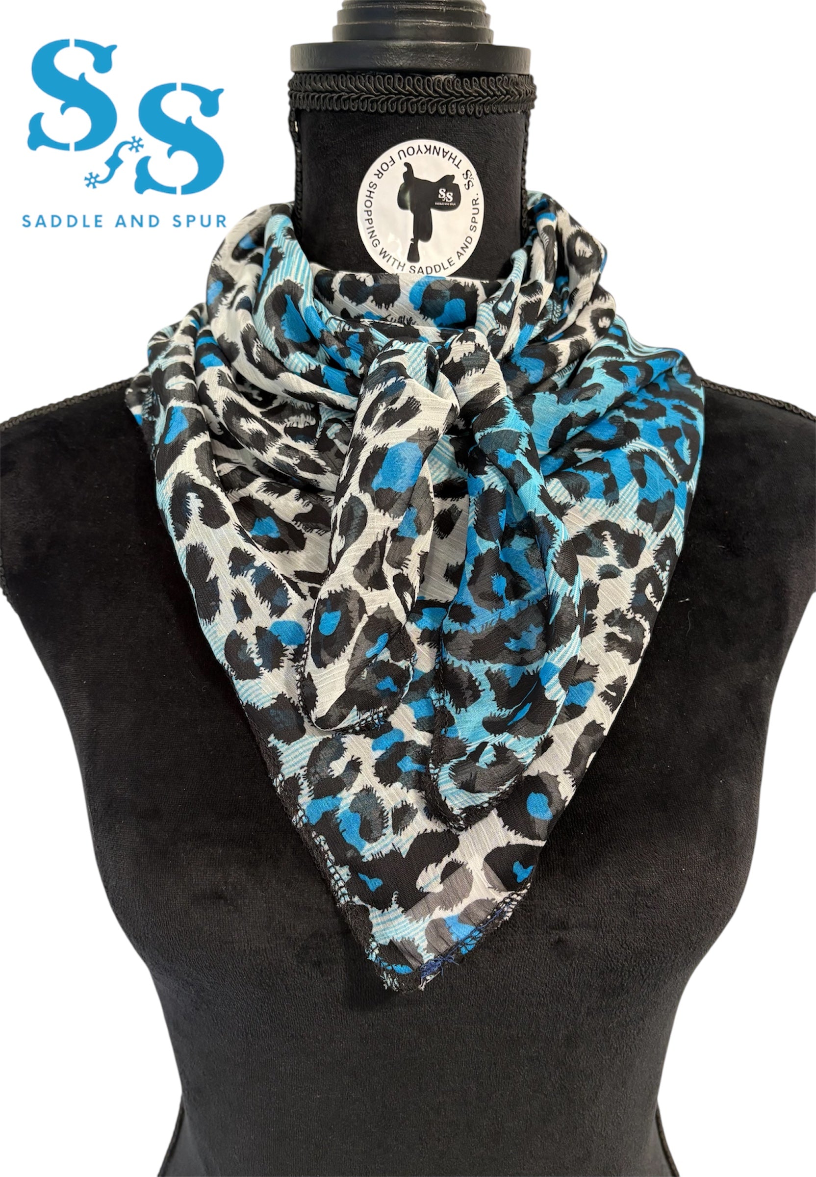 Leopard Print - Ranch Scarf