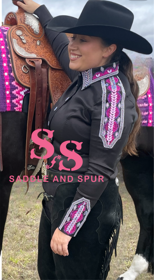 Embellished Saddle and Spur Show Shirts