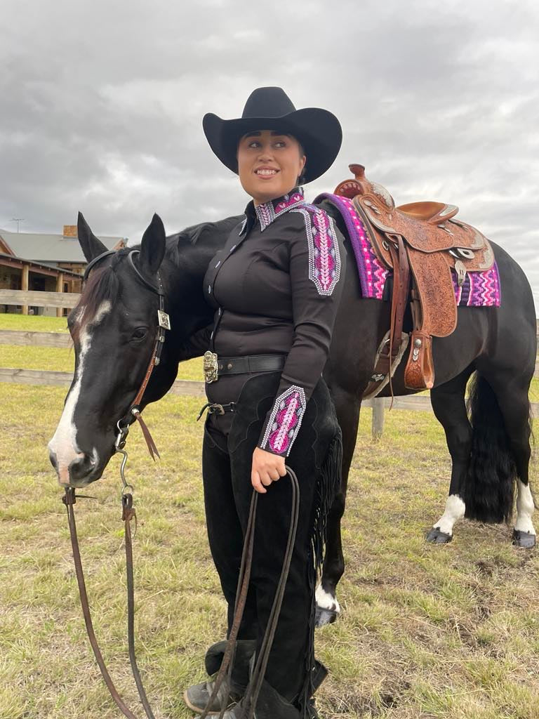 Embellished Saddle and Spur Show Shirts