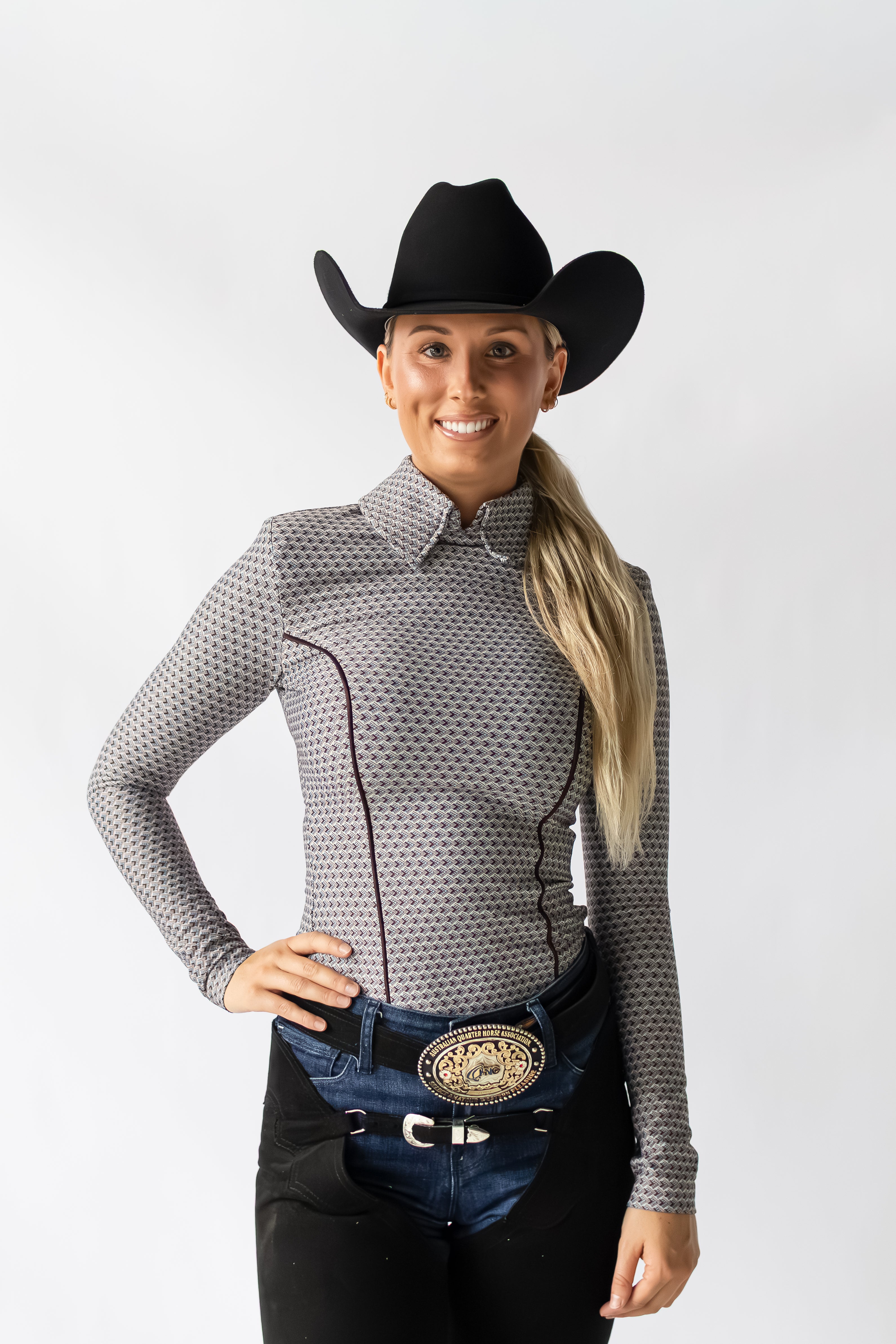 Dimond Lattice - Powder Blue