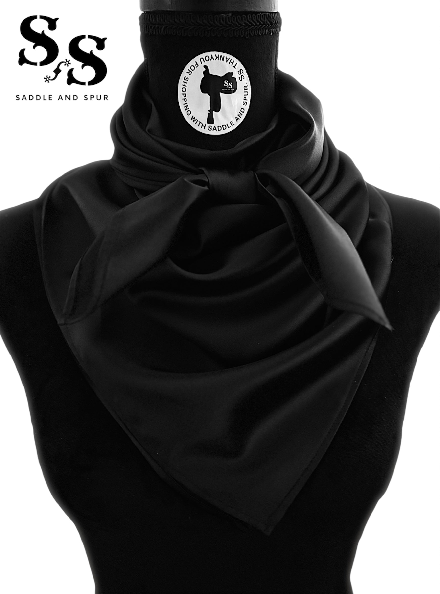 Jet Black - Ranch Scarf